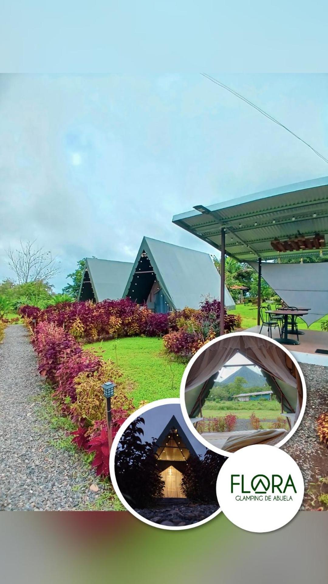 Flora Glamping De Abuela Villa La Fortuna ภายนอก รูปภาพ