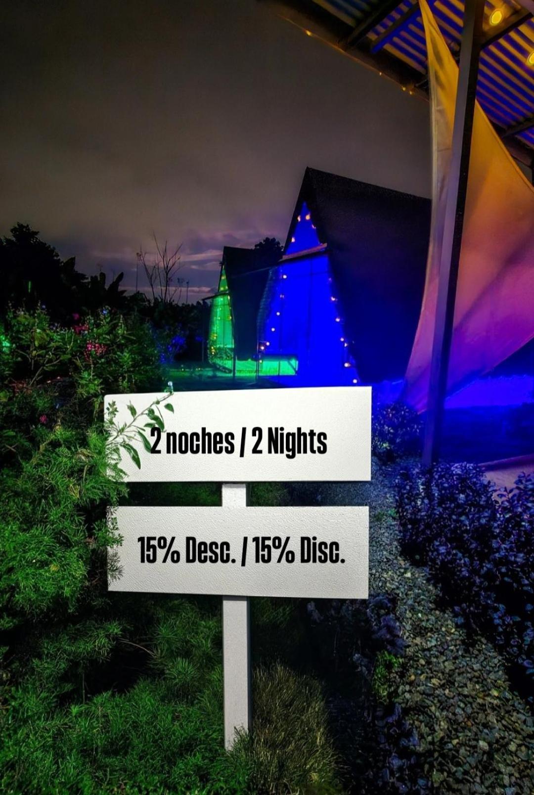 Flora Glamping De Abuela Villa La Fortuna ภายนอก รูปภาพ